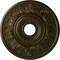Ekena Millwork Vienna Ceiling Medallion (Fits Canopies up to 6 1/2"), 20"OD x 3 1/2"ID x 1 1/2"P, Green Gold CM20VIGGS - alternate 1